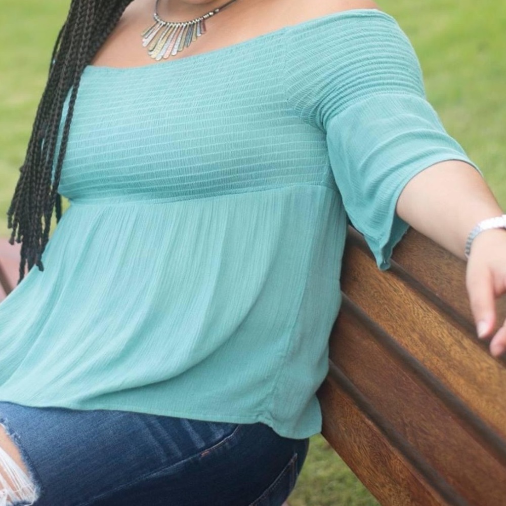 Arizona Jeans Co Off Shoulder Blouse